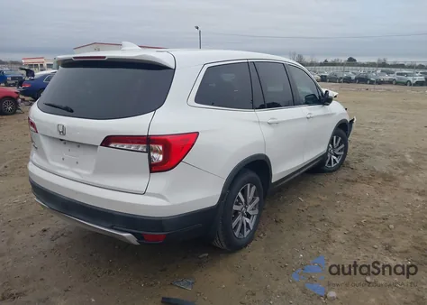 2020 Honda Pilot 2Wd Ex-L z USA, uszkodzony, nr VIN 5FNYF5H59LB009364